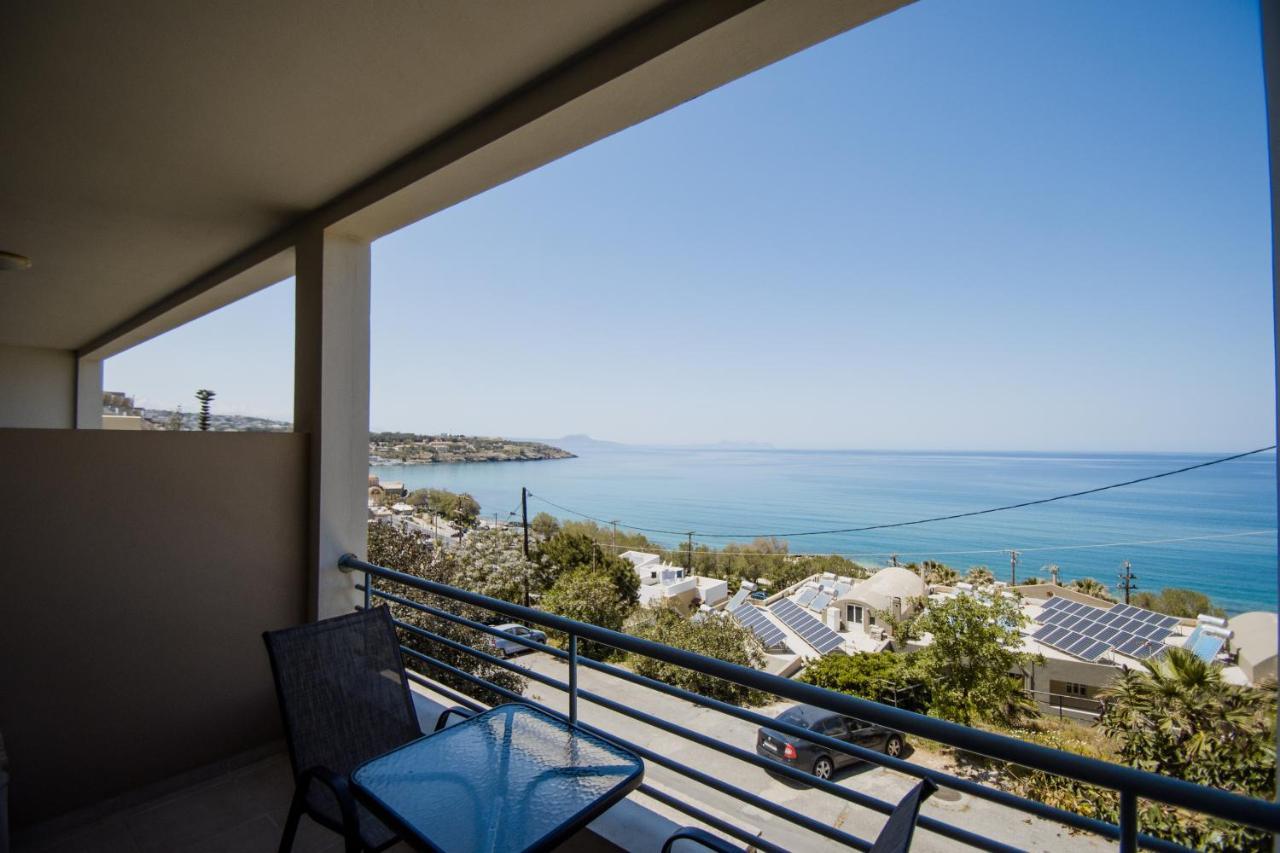 Pavlos Standard Studio With Sea View レティムノ エクステリア 写真