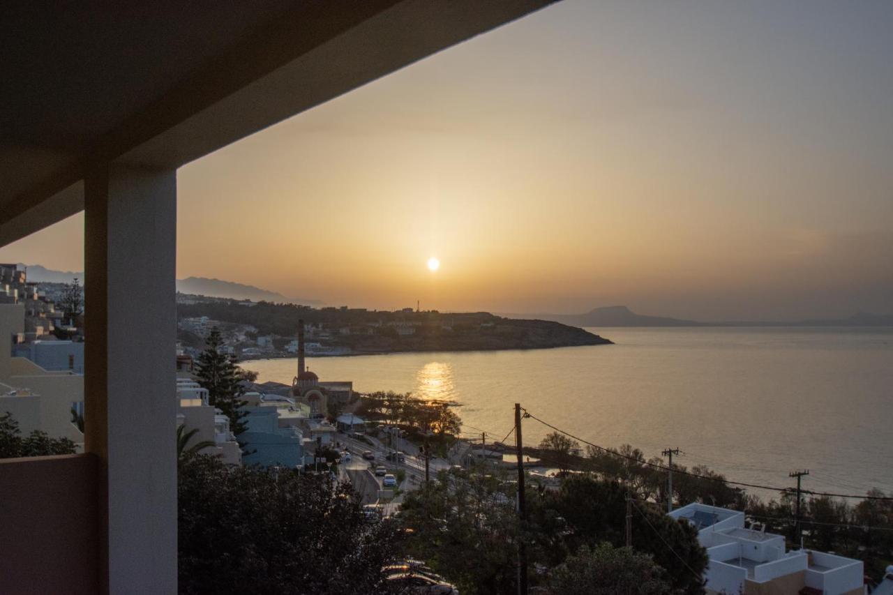 Pavlos Standard Studio With Sea View レティムノ エクステリア 写真