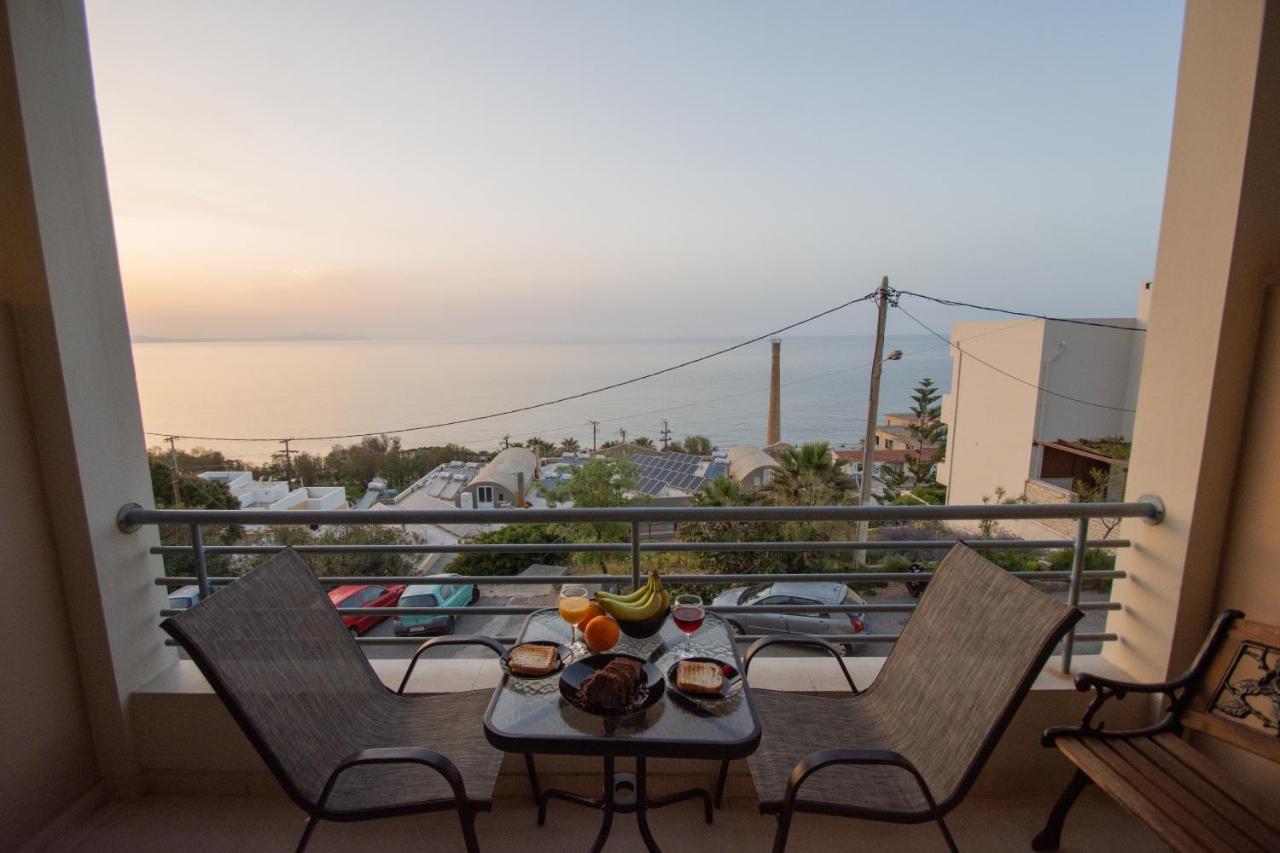 Pavlos Standard Studio With Sea View レティムノ エクステリア 写真
