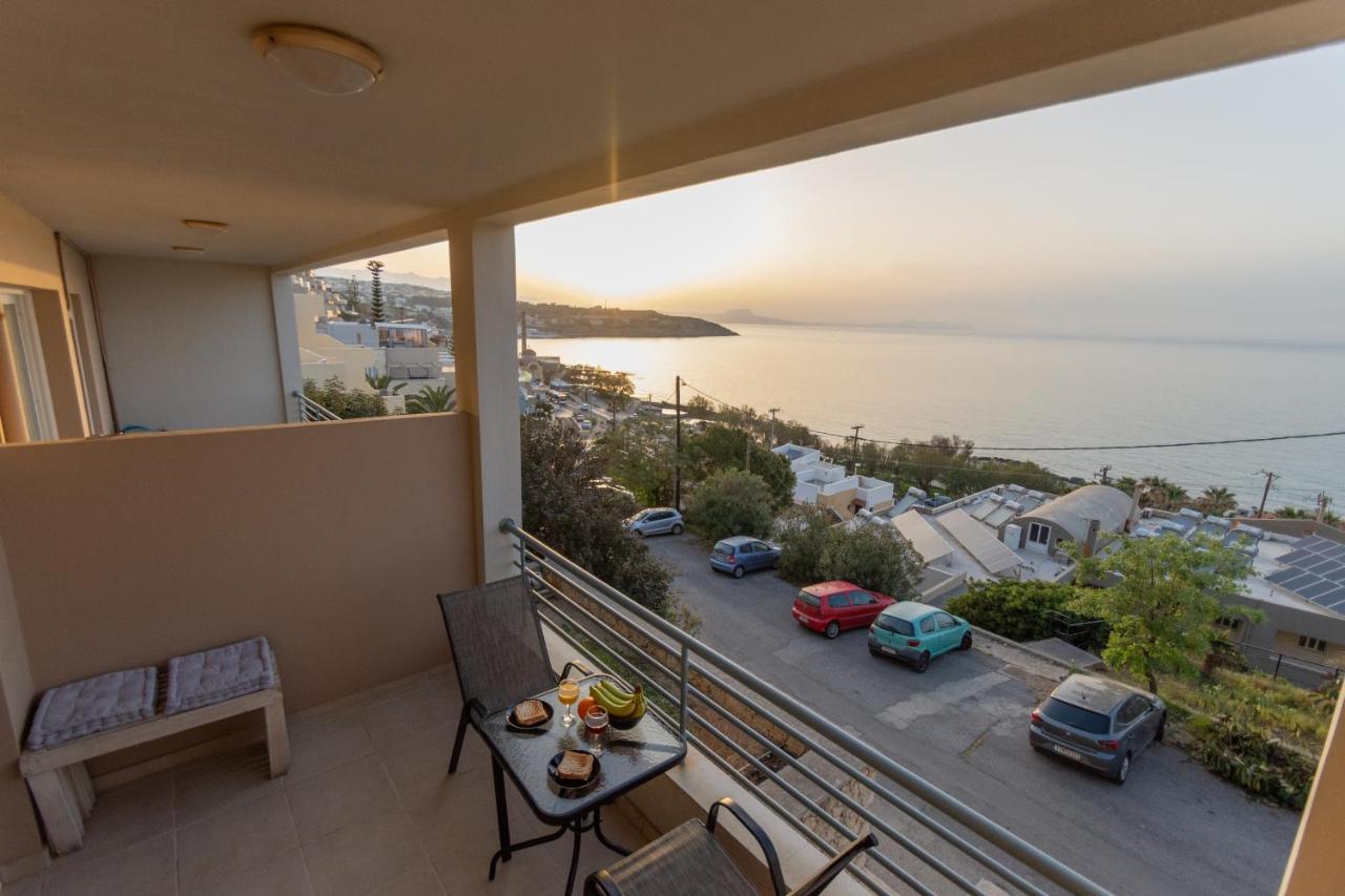 Pavlos Standard Studio With Sea View レティムノ エクステリア 写真